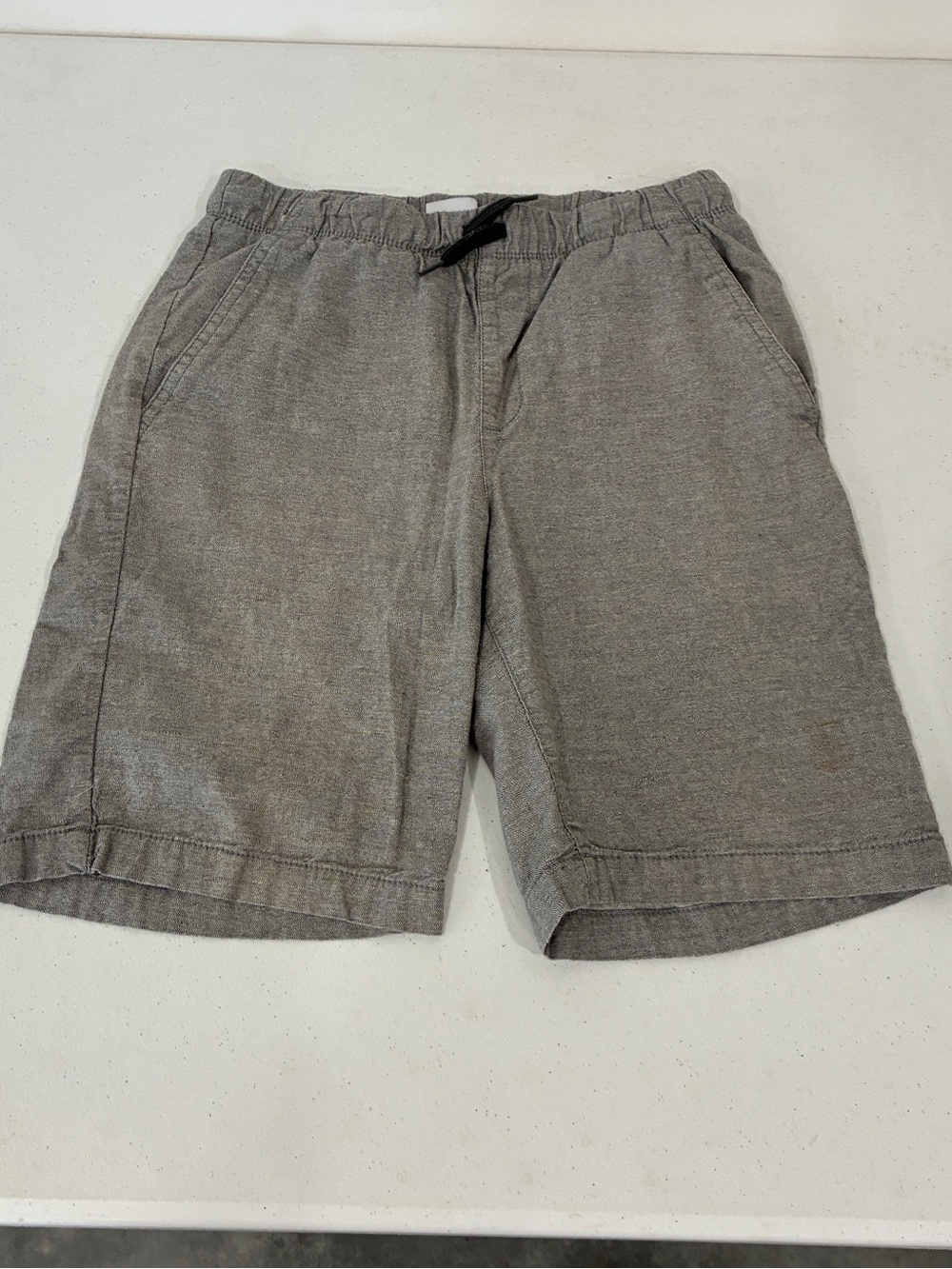 Old Navy Boys Heather Gray Jogger Shorts Size XL 14/16